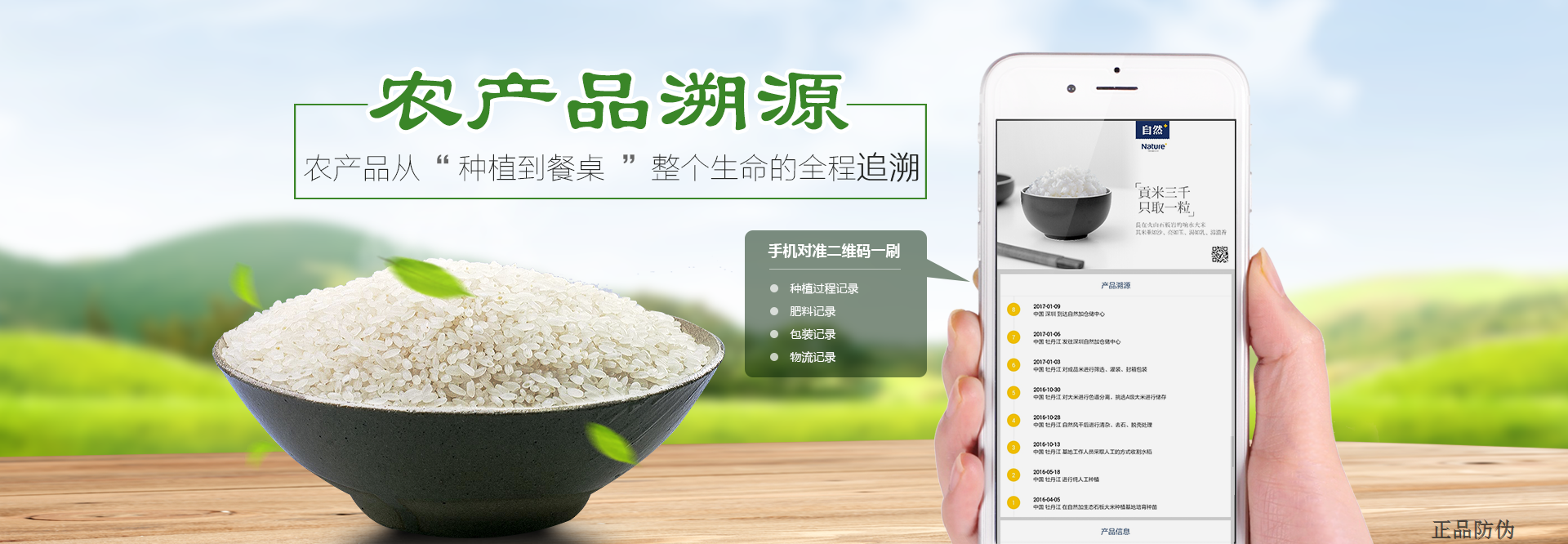 大米可追溯系统